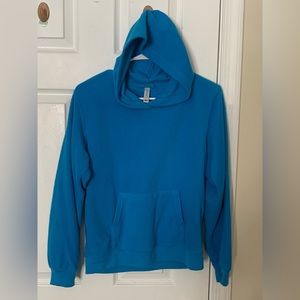 Girls 14/16 XL Blue Fleece Hoodie with pocket. Ativa Brand